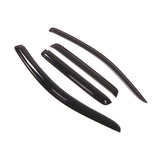 TuningPros Outside Mount Window Vent Visors Rain Guards Compatible with Mitsubishi Outlander 2007-2010 | Side Window Wind Deflec