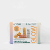 ATTITUDE Oceanly Radiant Skin Daily Facial Care Routine Box Set, EWG Verified, Plastic-free, Plant and Mineral-Based Ingredients