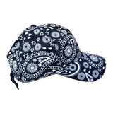 Summer Bandana Baseball Cap For Men Women Adjustable Fashion Hip Hop Paisley Sun Hat Outdoor Beach Caps Black