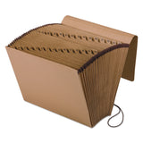 Pendaflex Essentials K17DOX Kraft Indexed Expanding File, 31 Pockets, Kraft, Letter, Brown