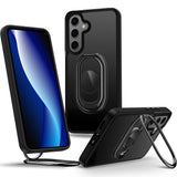 Shields Up for Samsung Galaxy S25 Plus Case with Stand, Galaxy S25 Plus Case with Double Ring Holder [Adjustable & Foldable] Pro