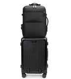 feilario 2 Piece Set 20in Aluminium Frame PC Hard Shell Spinner Wheels Luggage, Built-In TSA lock Carry on Suitcase, with Cup Ho