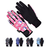 ChinFun Horse Riding Gloves Equestrian Gloves Kids for Boys Girls Horseback Grip Gloves Youth Children Rider Mitts Riding Sports