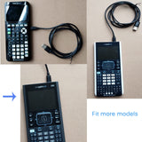 Toeasor USB Charger Charging Cable Cord Compatible with TI-84 Plus CE Graphing Calculator, TI-84 Plus, TI-84 Plus C Silver Editi