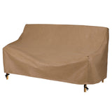 Duck Covers Eso934035 93 In. Duck Covers Essential Patio Sofa Cover - Latte