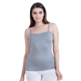 Trylo Camisole Straight-Cut - Grey - 2Xl,GREY,2,B0BYZRLGPS