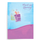 Designer Greetings German Language Happy Birthday Cards, Birthday Gifts (6 Cards with Envelopes / 6 Karten mit Umschlgen)