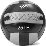 JFIT Wall Ball, 25 LB, Gray/Black, New! Gray/Black (20-0057-gry)