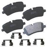 Bendix Premium SBM1692 Semi-Metallic Rear Brake Pads for Select Models Land Rover Defender 90, 110, 130, Discovery, Range Rover,