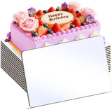 12 Pcs 19x14 Cakes Boards Rectangle White, Quarter Half Sheet Cake Board, Cake Cardboard Rectangle, Greaseproof Sturdy Dessert B