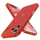 Maozis Magnetic Shockproof for iPhone 17 Pro Case,Upgrade[Camera Protection][Compatible with Magsafe][Non-Slip][Mil-Grade Protec