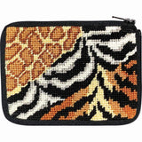Alice Peterson Company Animal Skins Coin Purse Needlepoint Kit