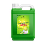 Shatras Dishwash Liquid Gel, Kitchen Utensil Cleaner Removes Grease & OilGreen Lemon Dishwashing Detergent (5000 ml)