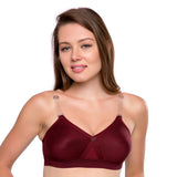 Trylo Alpa Strapless Women'S Bra Hoisery Cotton F-Cup Marun 38,MARUN,38,B07YV899TS
