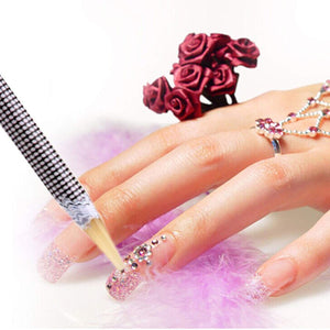 anmas rucci 10pcs Rhinestone Bead Gem Picker Dotting Pen Wax Pencil Point Dotting Tool (Wax Pen Tools for Rhinestones(10pcs))