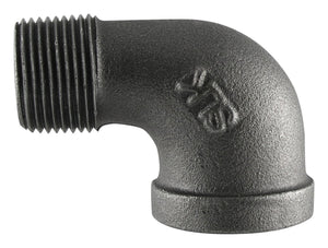 B & K 520-308Bg 2 90D Blk Street Elbow, 2, Black