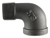 B & K 520-308Bg 2 90D Blk Street Elbow, 2, Black