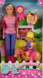 Simba Steffi Love Horse Training Doll, 11-inch Height, Multicolor, Includes Evi Doll, Pony and Many Acessories, for Girls, Birth