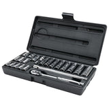 Performance Tool W36901 1/4Inch Drive SAE Socket Set, 22Piece