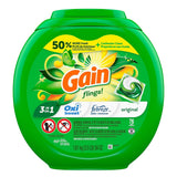 Gain Flings Laundry Detergent Pacs, Original Scent, 81 count