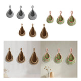 Enakshi 3 Pieces Hanging Fruit Basket Hanging Wall Vegetable Fruit Basket For Garden Grey|Home & Garden | Home Decor | Baskets