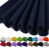 Navy Blue Felt Fabric 36 x 36 (1 Square Yard), Soft 1.6mm Thick Felt Sheets for Craft Sewing Patchwork DIY Art Projects Decorati