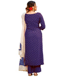 Gosriki Women'S Cotton Blend Floral Printed Straight Kurta With Palazzos & With Dupatta (Rayon-Blue-18_Xxl-Gs_Blue_Xx-Large),Blue,2,B0BMVXTDXD