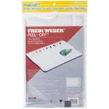 Mijello Fredi Peel-Off Palette for Oil & Acrylic Paints, 12.75 L x 8.875 W x .3125 H, 1 Each (92-AP3010), White