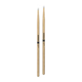 Promark Rebound 5A Hickory Drumsticks, Oval Nylon Tip, One Pair