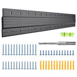 French Cleat 41 Inch, Heavy Duty Aluminum Z Clips Hanger for Hanging Picture Mirror Frame Whiteboard Headboard, Interlocking Wal