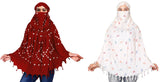 Sixsigma Cotton Long Women Scarf Mask Scarves Usable For Vehicle Driver | Sun Protection Scarves | Universal Size For Girl & Wom