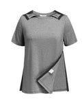 Deyeek Post Shoulder Surgery Shirts Women Recovery Tear Away Full Side Snap-Open Clothes After Rotator Cuff Surgery Loose Comfor