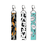 Isee 360 3 Pcs Design Art Lanyard Bag Tag With Swivel Lobster For Gift Luggage Bags Backpack Laptop Bags Students Workers Travel