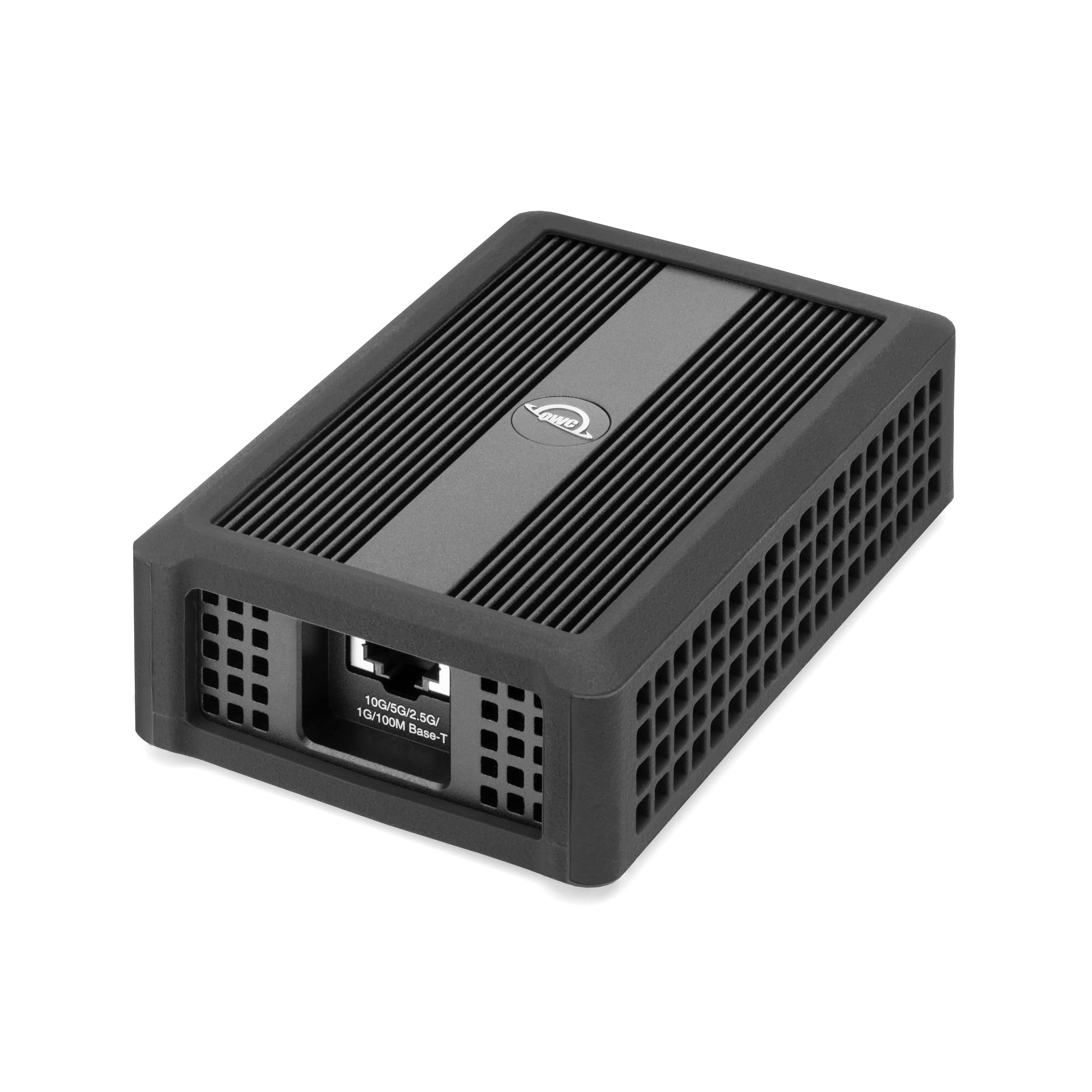 OWC Thunderbolt 3 10G Ethernet Adapter, for High-Speed Network Connections, RJ45 Port Supports 10Gb/s, 5Gb/s, 2.5Gb/s, 1Gb/s and