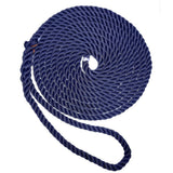 New England Rope 3/8 X 25' Nylon 3 Strand Dock Line