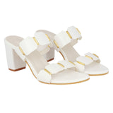 Shoetopia Womens/Girls White Solid Heels-Eu40,White,7,B09NBZJWX6