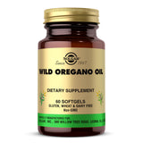 Solgar Wild Oregano Oil, 60 Softgels Oregano Oil Concentrate Immune Support Non GMO, Gluten Free, Dairy Free 60 Servings