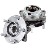 ECCPP Pair of 2 Front Wheel Hubs Bearings Assembly HA590125 fit for EX35 EX37 FX35 FX37 FX45 FX50 G25 G35 G37 M35 M37 M45 M56 (A