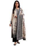 Libas Women'S Silk Blend Kurta Sets (36776O_Monochrome