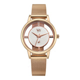 Fastrack Vyb 6.0 Runway Quartz White Round Dial Women'S Watch | Stainless Steel Mesh Strap Material | Watches For Women Analog |