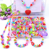Vismii Plastic Beads For Kids Crafts ChildrenS Jewelry Making Kit Diy Bracelets Necklace Hairband And Rings Craft Kits Birthday