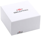 Seapro Men'S Sp0333 Scuba Dragon Analog Display Quartz Black Watch