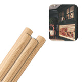 Hardwood Round Dowels (1- x 36, Pack of 4) | Variety of Diameters & Wood Species | Unfinished Wooden Dowel Rods for Crafts & DIY