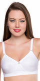 Trylo Women'S Non-Wired Bra (Krutika Plain_White_44E),White,44,B07Y3XRFBS