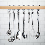 All-Clad Specialty Stainless Steel Kitchen Gadgets Slotted Spoon Kitchen Tools, Kitchen Hacks Silver