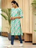 Libas Women'S Cotton Straight Kurta (29293_Off White Off White L