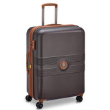 Delsey Paris Flanerie Se 76 Cms Large CheckIn Polycarbonate Hard Sided 8 Wheels And Expandable Spinner Suitcase/Trolley Bag For