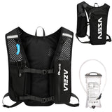 Azarxis Hydration Pack Backpack Running Vest 7L for Women Men Jogging Trail Race Marathon Cycling Hiking Climbing Camping (Black