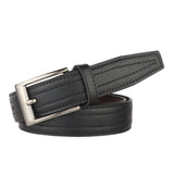 Flotex PuLeather Belt For MenS/Boys Black Color (FlblAlto4)