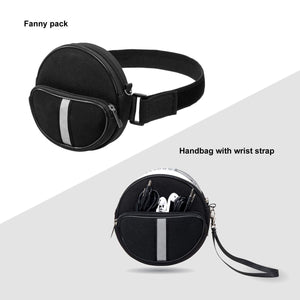 CD Player Portable Case,Waterproof CD Player Fanny Pack with Wristlet Hand Strap Compatible with HOTT/Gueray/NAVISKAUTO/Jinhoo/J